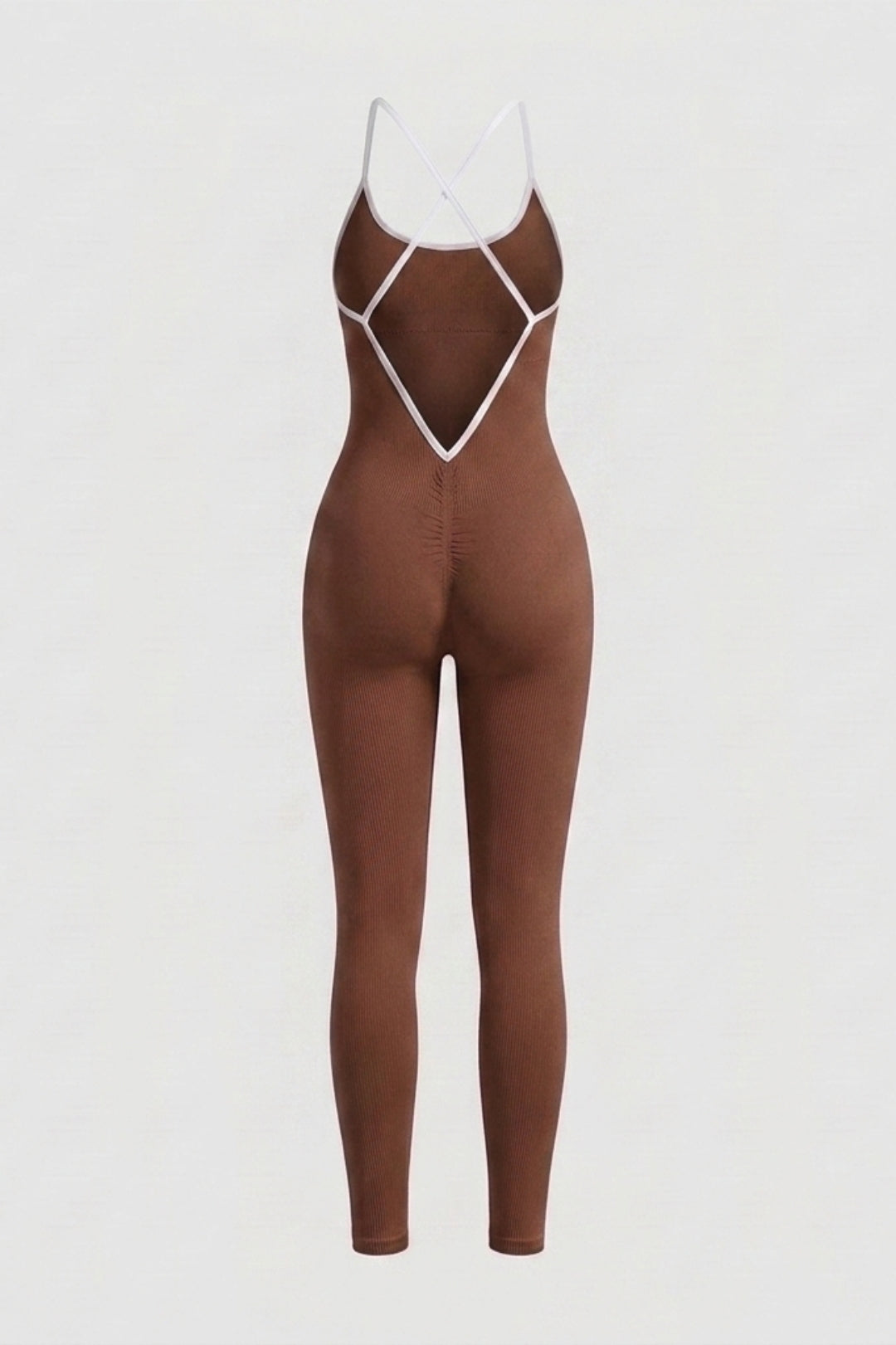 Dames Activewear Onesie | Aansluitende Fit | Strappy Yoga Jumpsuit