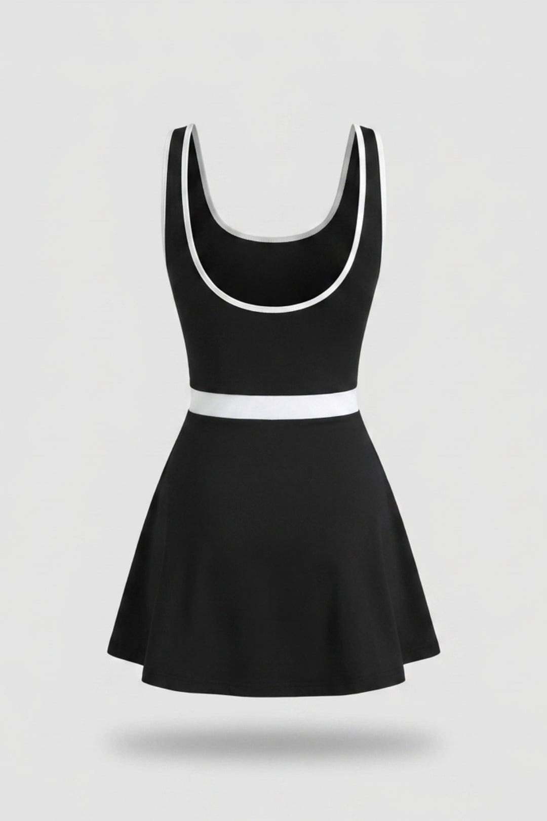 Dames Sport Jurk | Aansluitende Fit | Contrast Bies | Activewear Dress