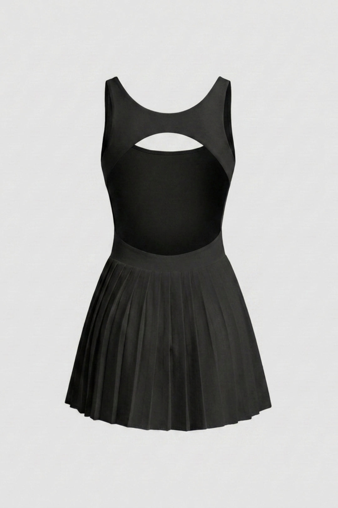 Dames Tennisjurk | Ingebouwd Broekje | Open Back Sportjurk