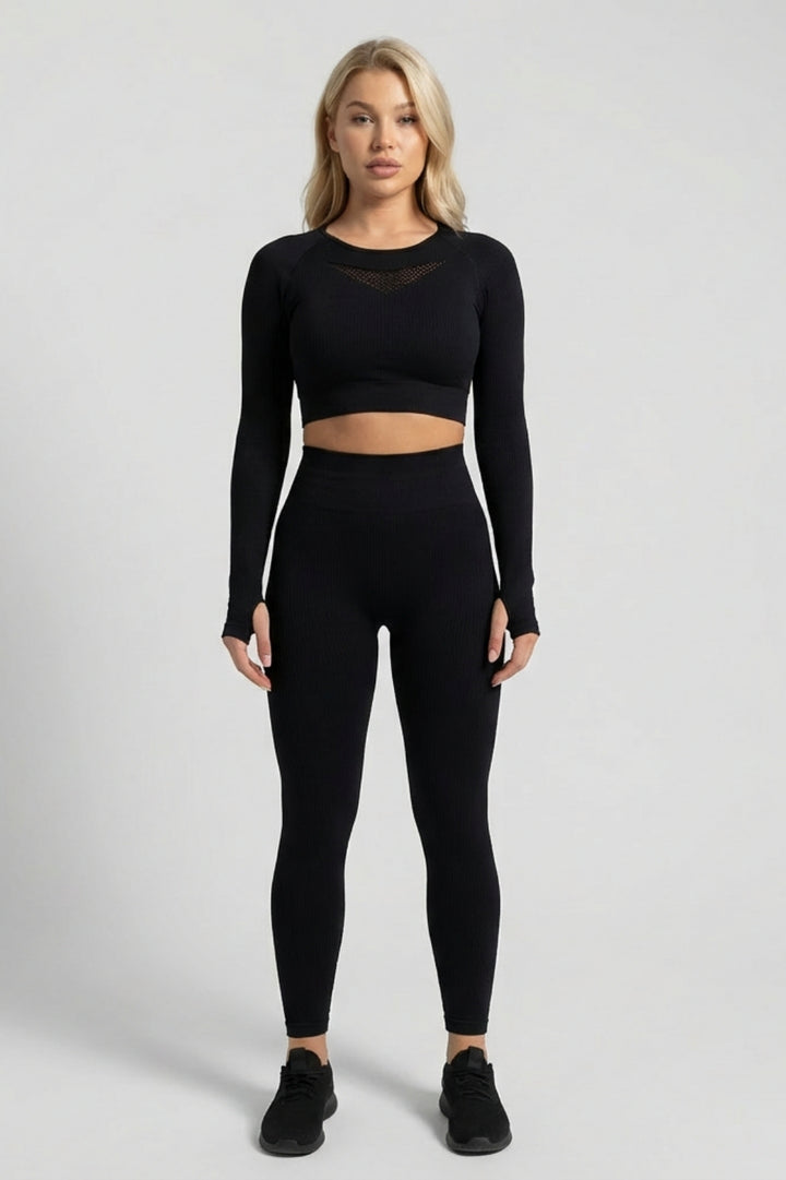 Damessporttop | Naadloos & ademend | Slimfit sportieve look