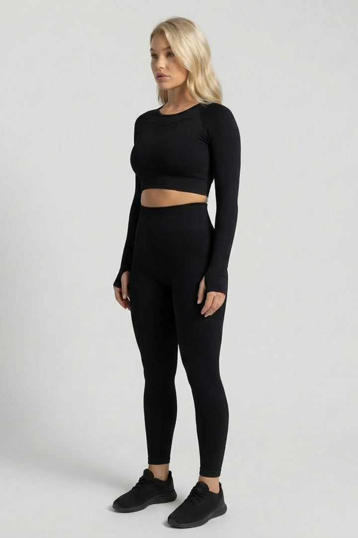 Damessporttop | Naadloos & ademend | Slimfit sportieve look