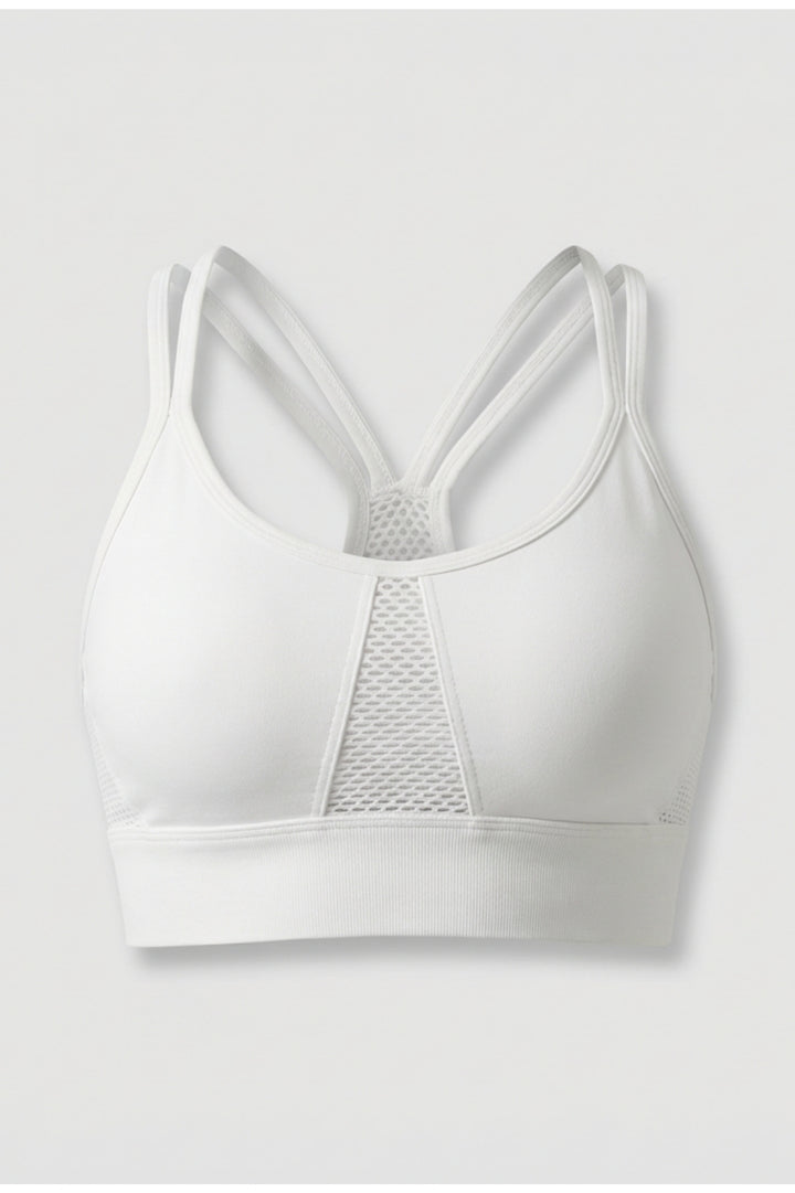 Women's Sports Bra Top | Cross-Back | Lightweight & Breathable