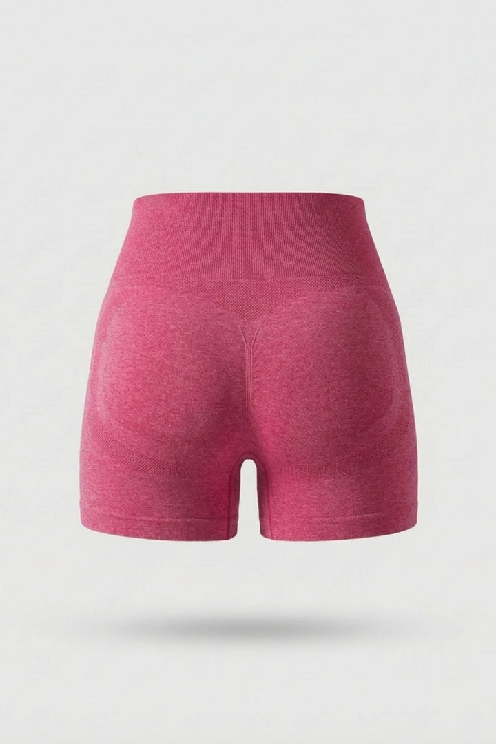Damessportshorts | Hoge taille | Naadloos & buikcorrigerend