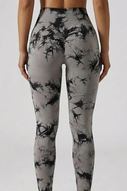 Women's Fitness Tie-Dye Legging | High Waist | Seamless & Shaping