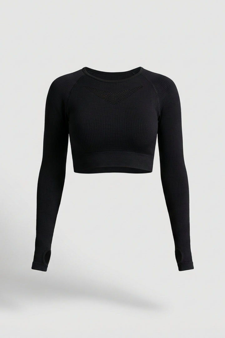 Damessporttop | Naadloos & ademend | Slimfit sportieve look