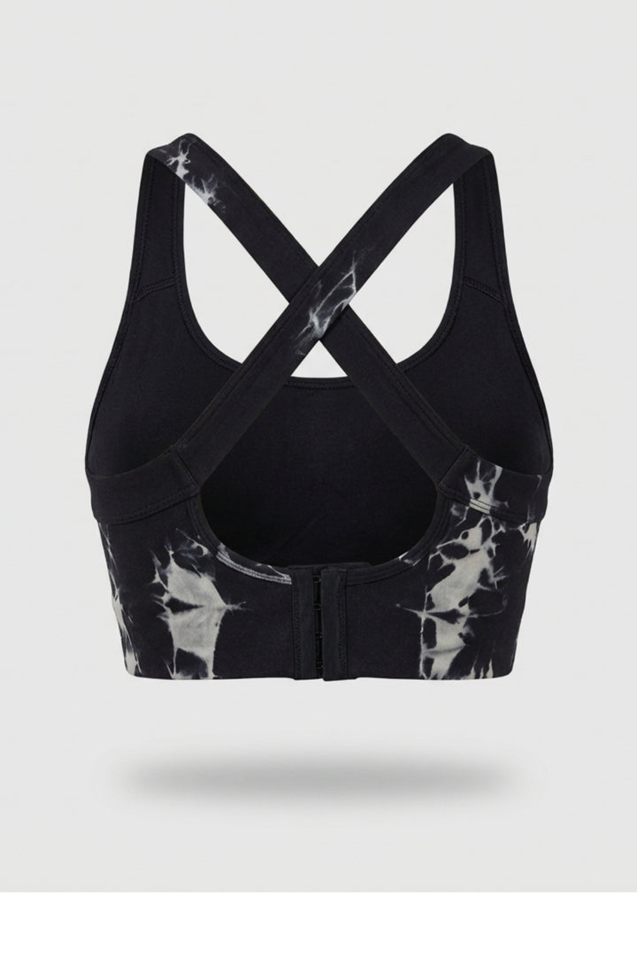Women's Sports Bra Top | Seamless Tie-Dye | Breathable & Stretch