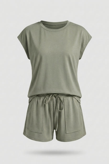Dames 2-Delige Set | Relaxed Fit | Top En Short