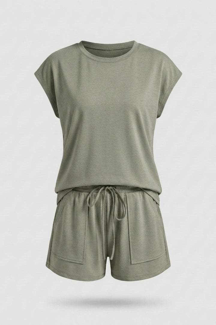 Dames 2-Delige Set | Relaxed Fit | Top En Short