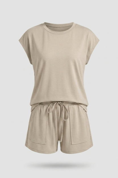 Dames 2-Delige Set | Relaxed Fit | Top En Short