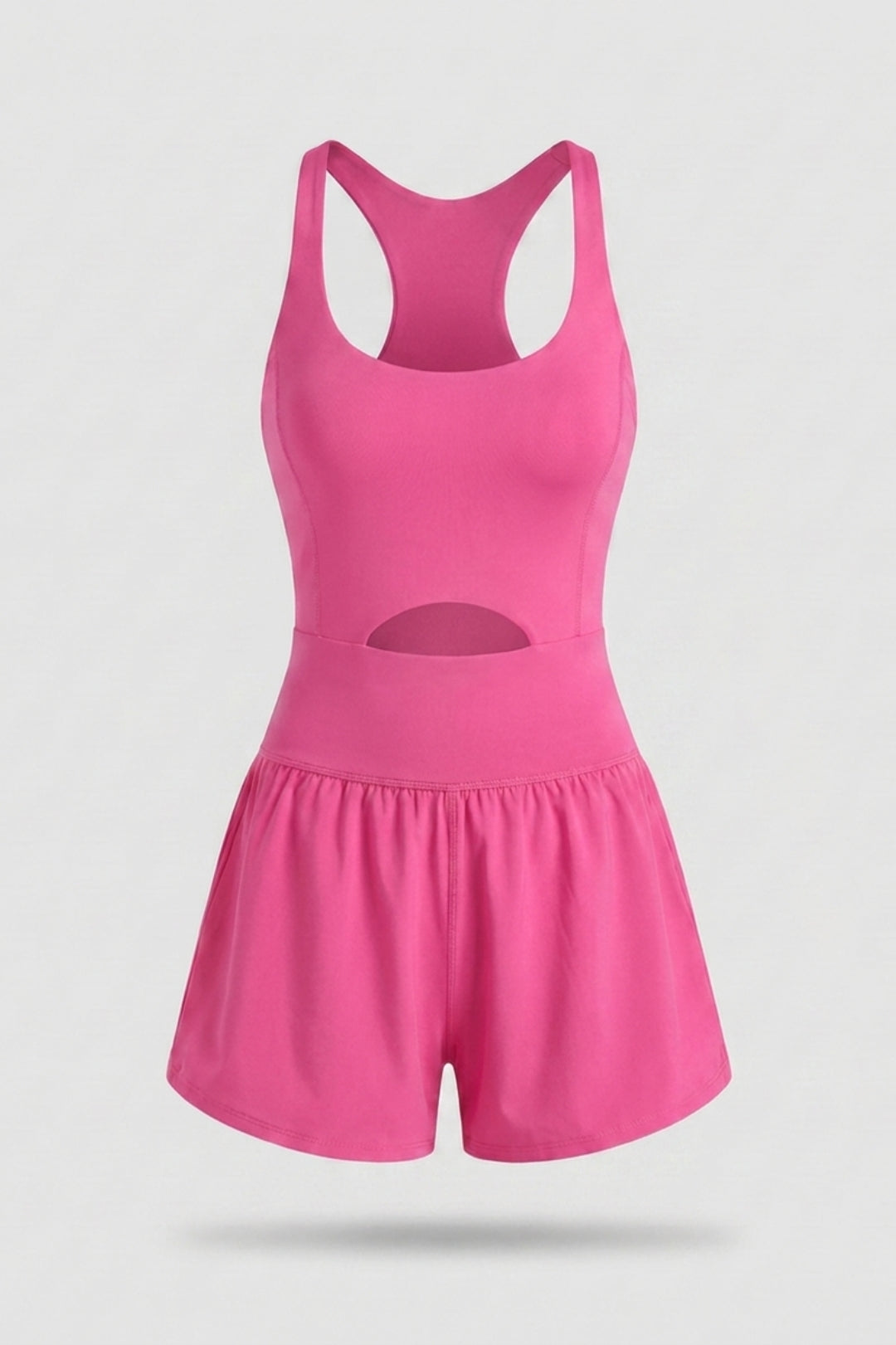 Dames Activewear Jumpsuit | Racerback | One Piece Met Short