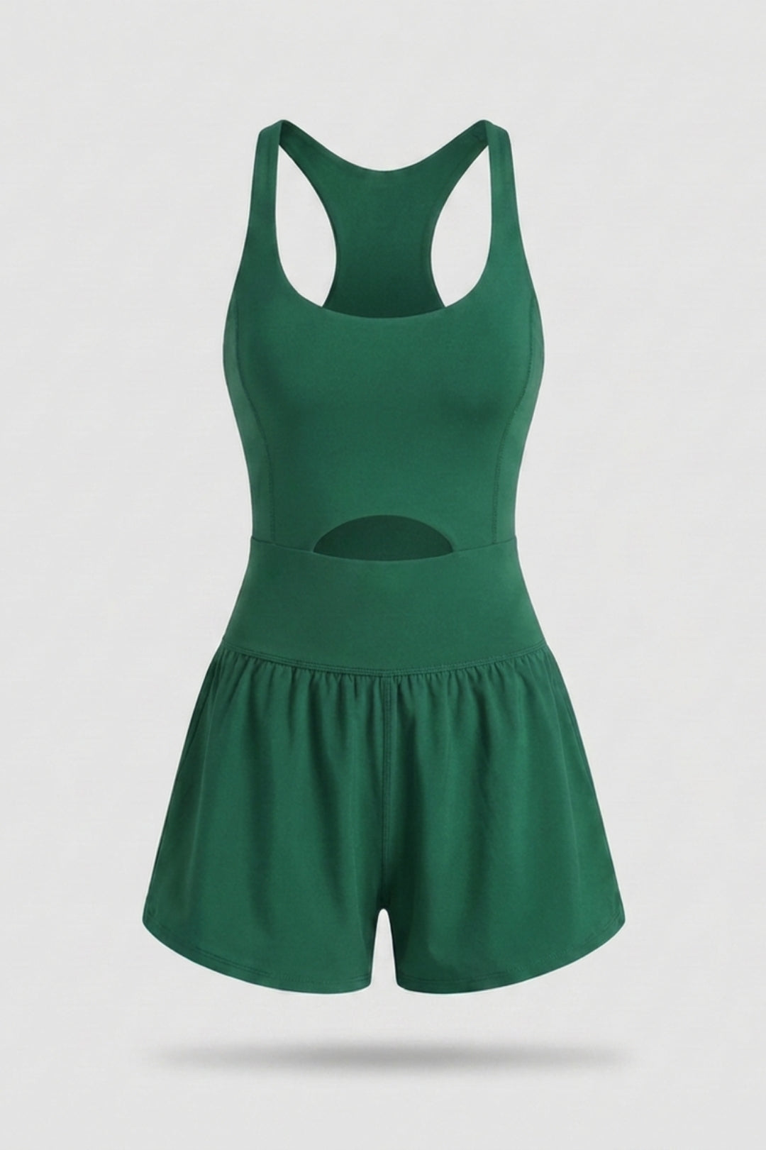 Dames Activewear Jumpsuit | Racerback | One Piece Met Short