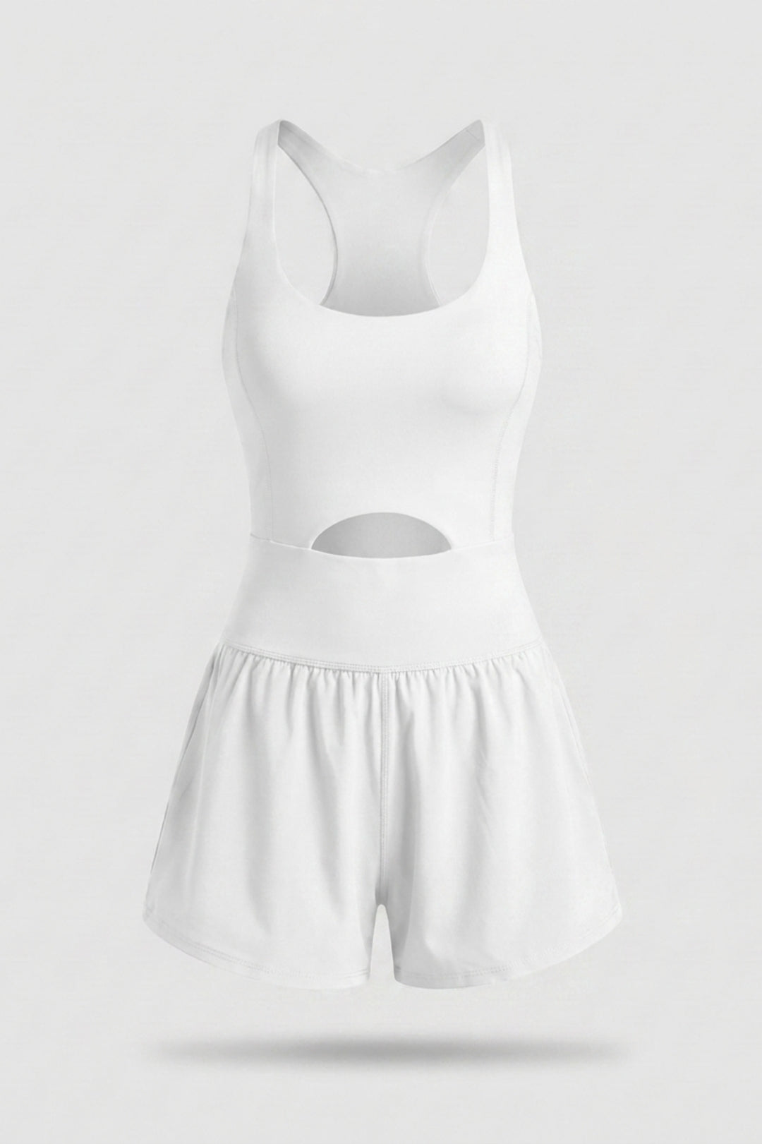 Dames Activewear Jumpsuit | Racerback | One Piece Met Short