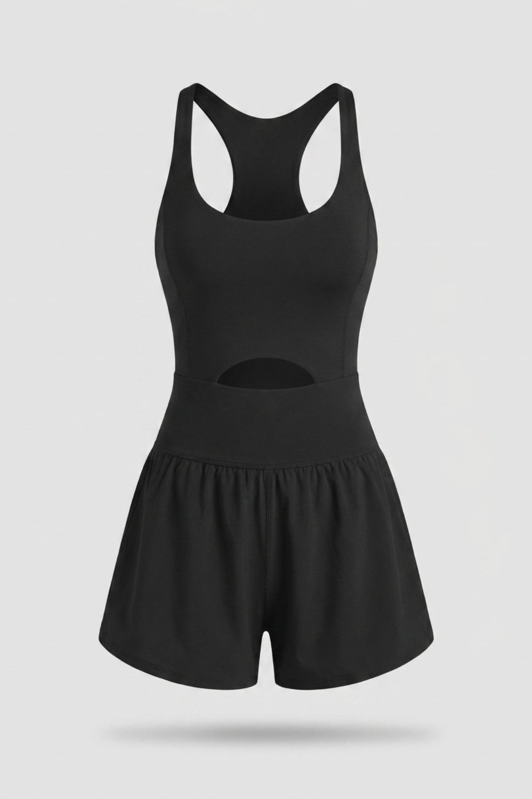 Dames Activewear Jumpsuit | Racerback | One Piece Met Short