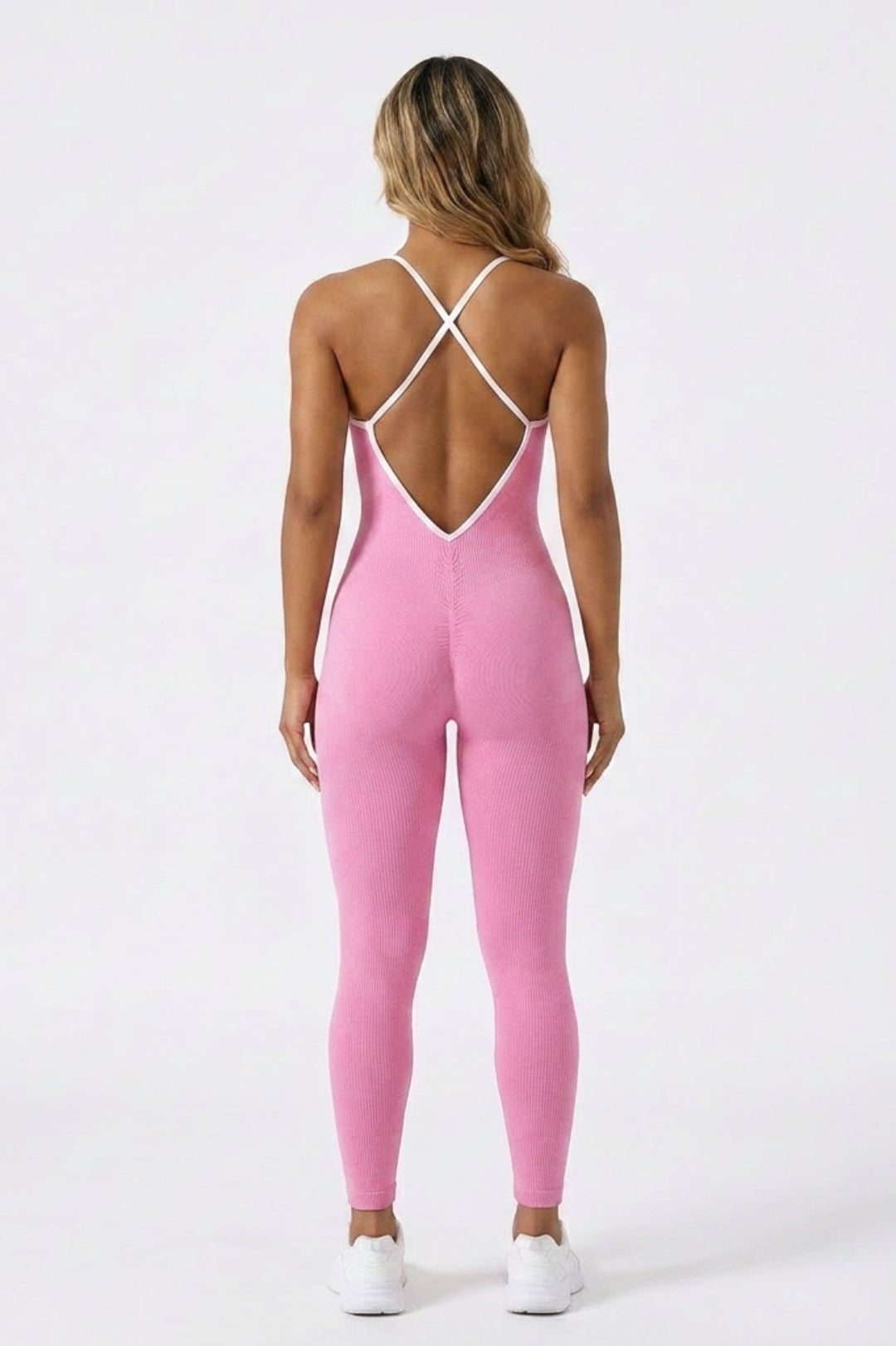 Dames Activewear Onesie | Aansluitende Fit | Strappy Yoga Jumpsuit