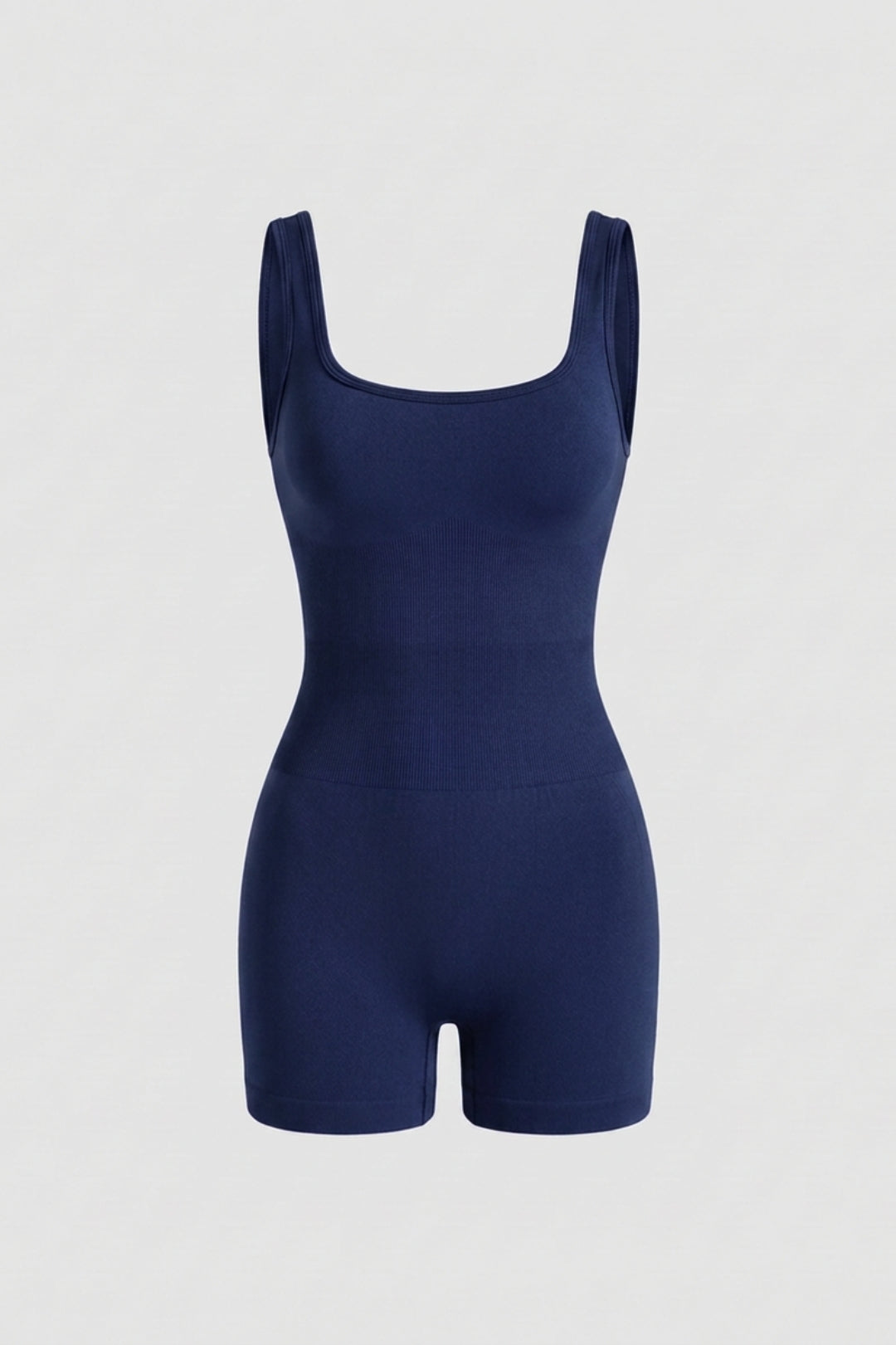 Dames Biker One Piece | Aansluitende Fit | Scrunch Detail | Open Rug Sport One Piece