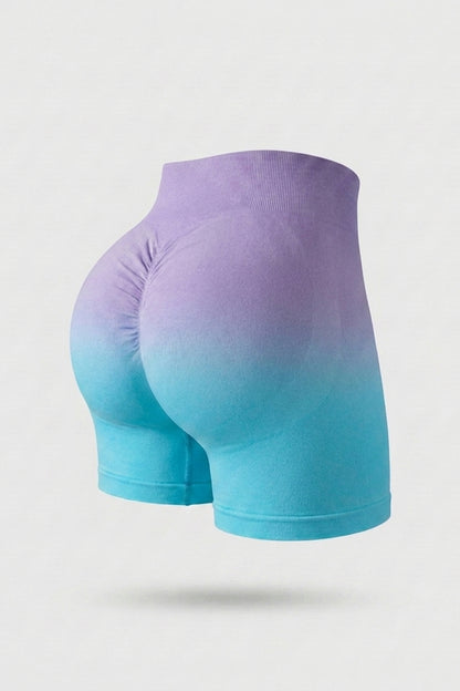 Dames Biker Short | Seamless Scrunch | Tie Dye Sport Short