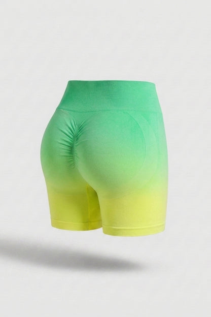 Dames Biker Short | Seamless Scrunch | Tie Dye Sport Short