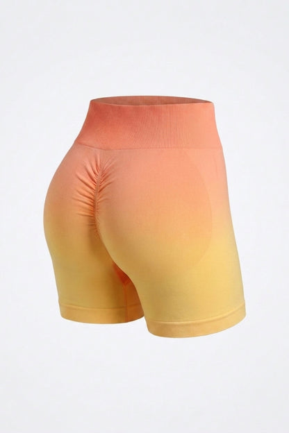 Dames Biker Short | Seamless Scrunch | Tie Dye Sport Short