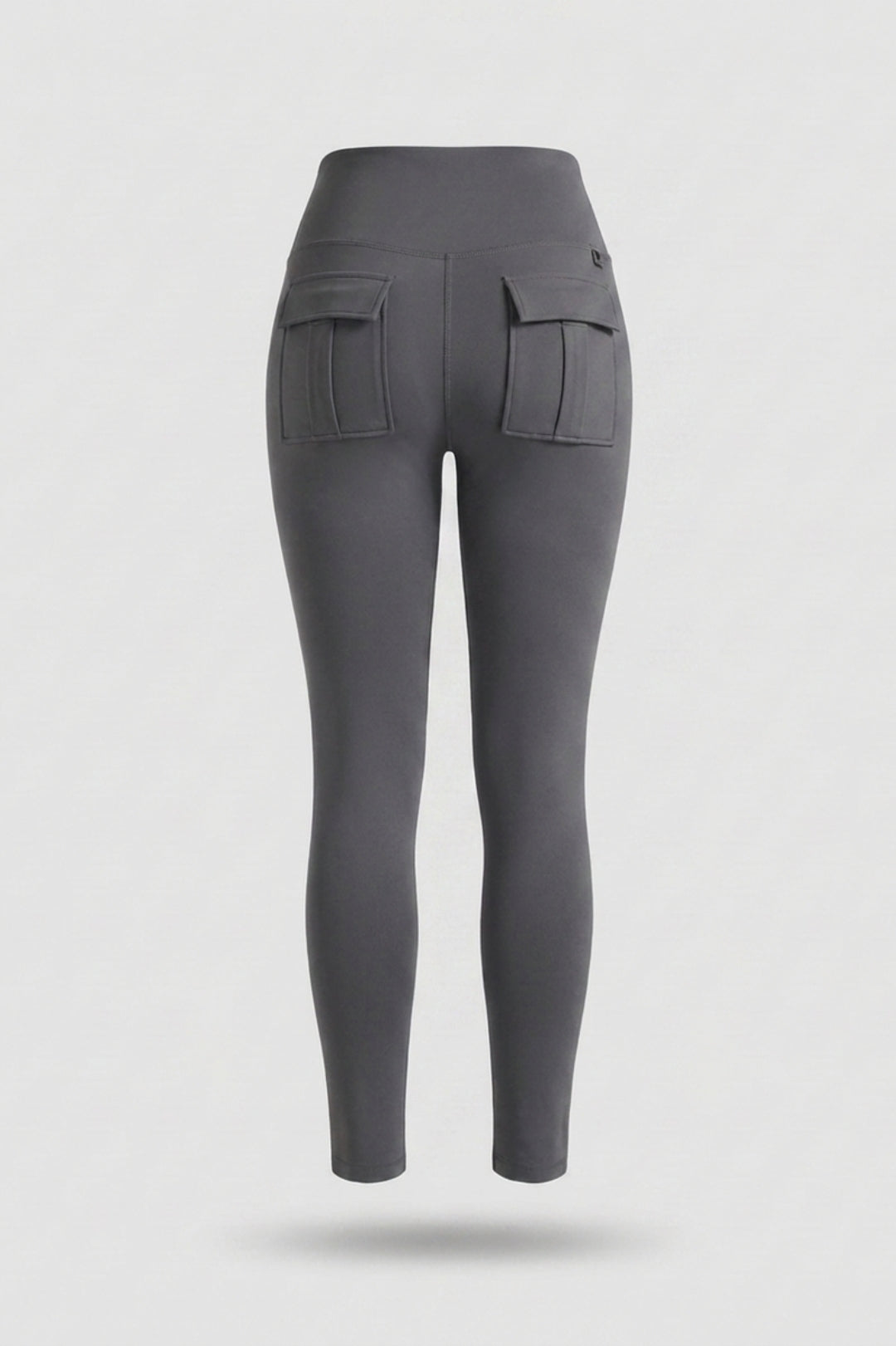 Dames Cargo Legging | Sculpting Fit | High Waist | Lichtblauwe Sportlegging Met Zakken