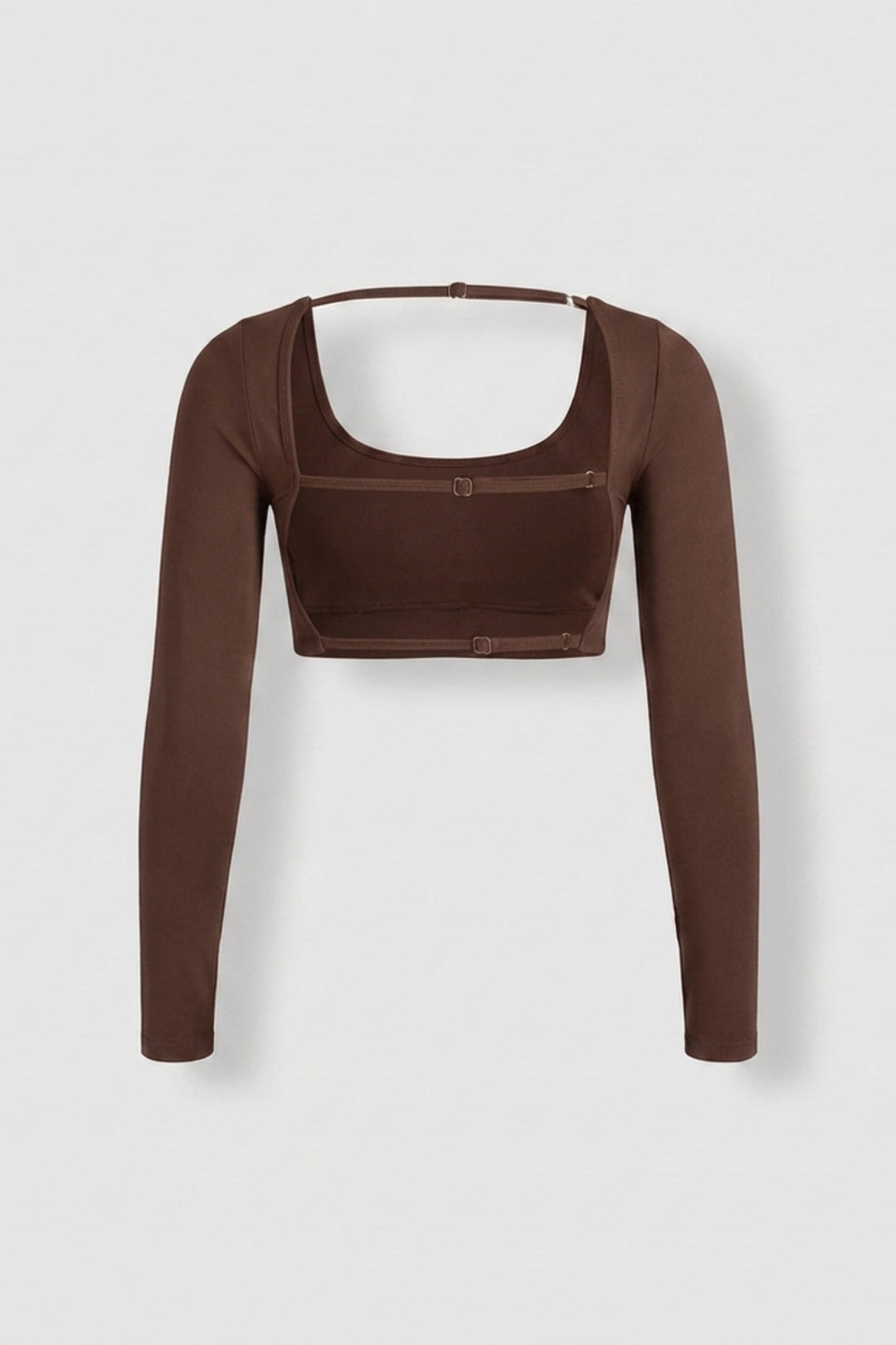 Dames Crop Sport Top | Aansluitende Fit | Open Back | Rode Activewear Top