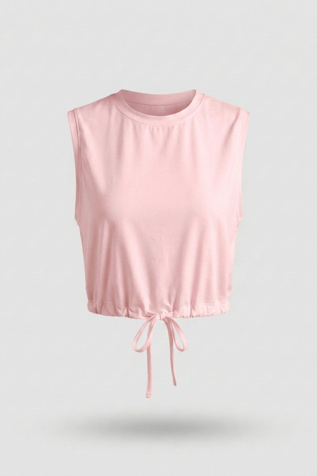 Dames Crop Sport Top | Mouwloos | Verstelbare Zoom | Activewear Top