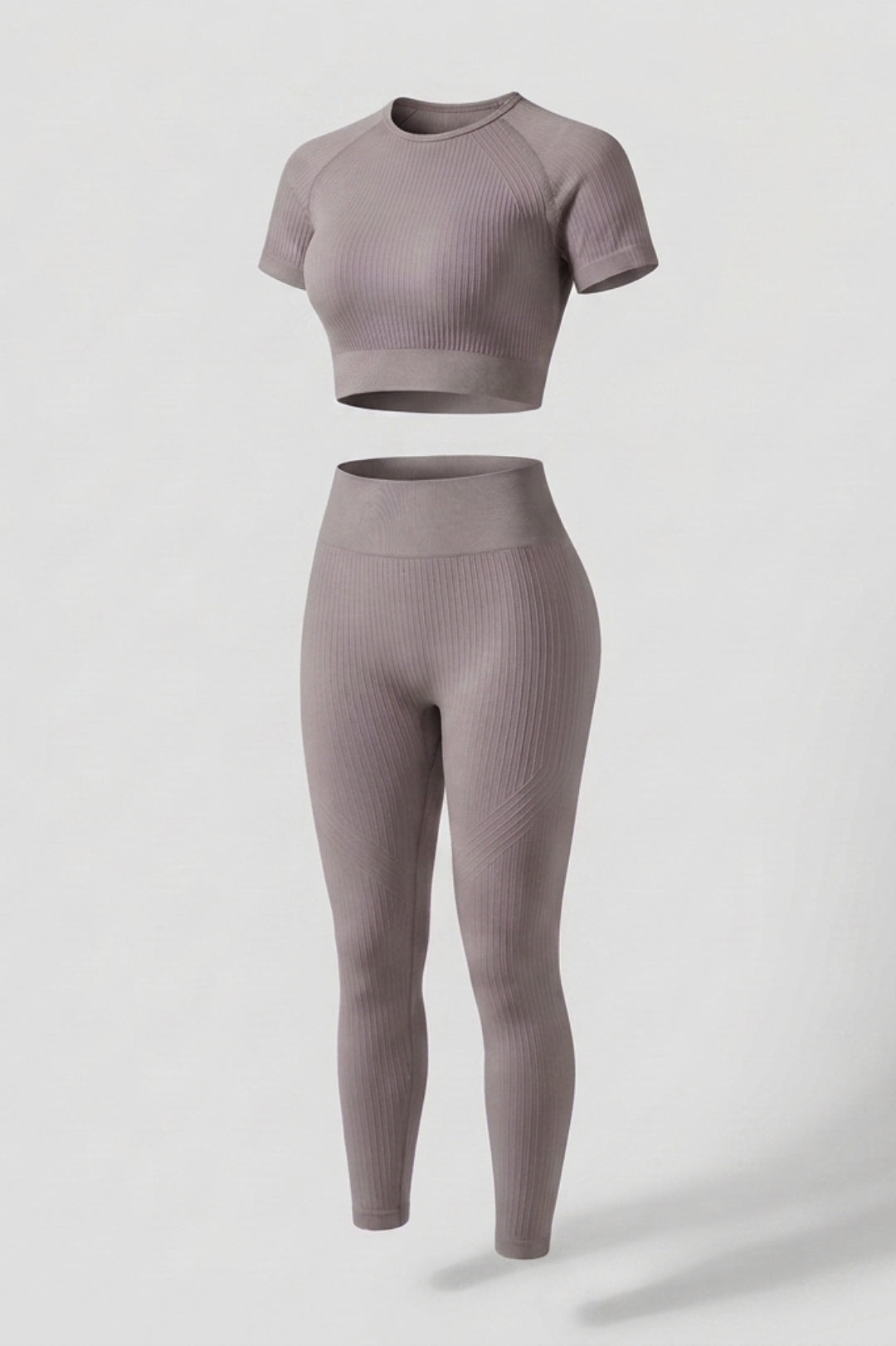 Dames Crop Top En Legging | Aansluitende Fit | High Waist | Workout Set