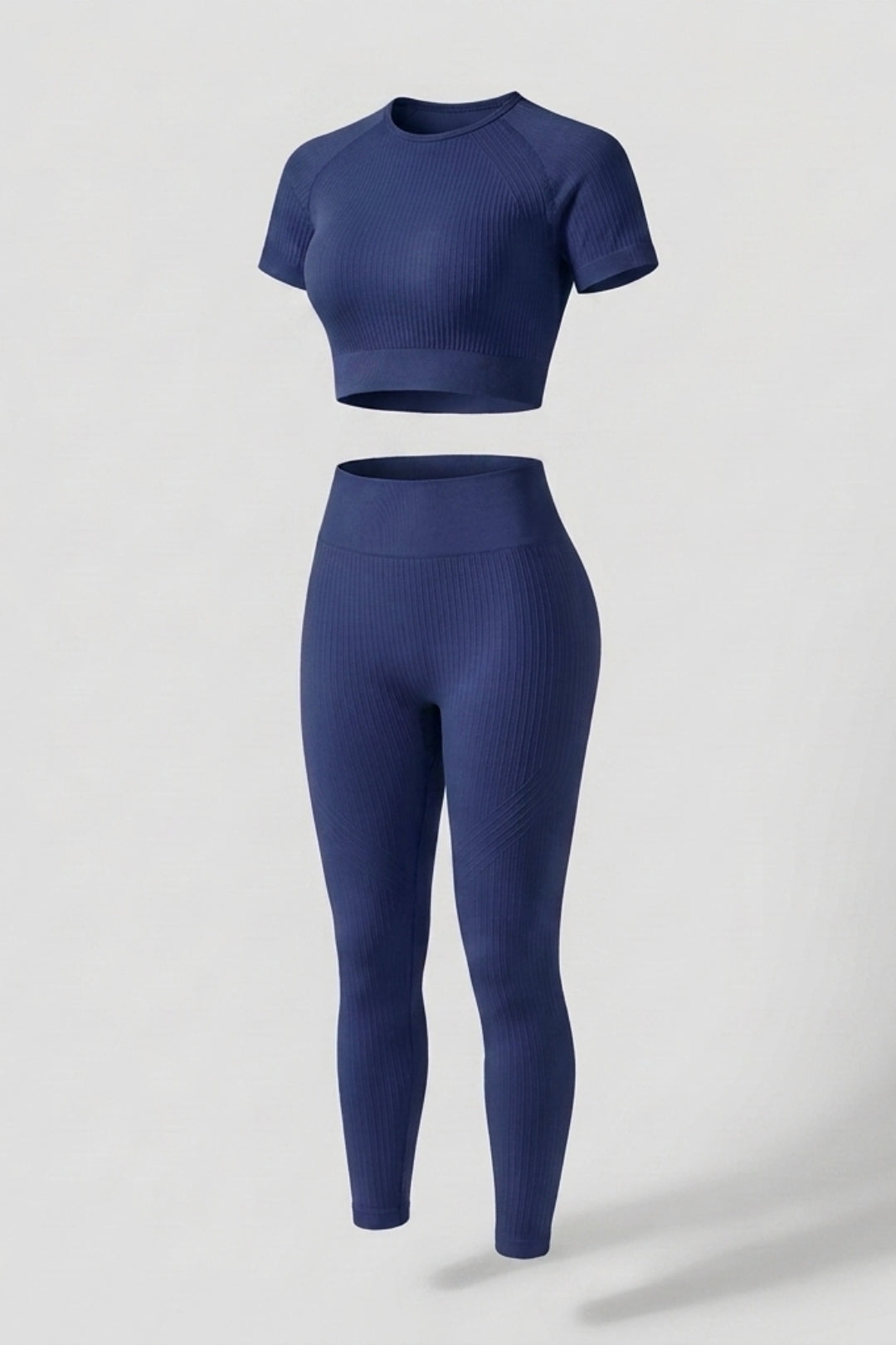 Dames Crop Top En Legging | Aansluitende Fit | High Waist | Workout Set