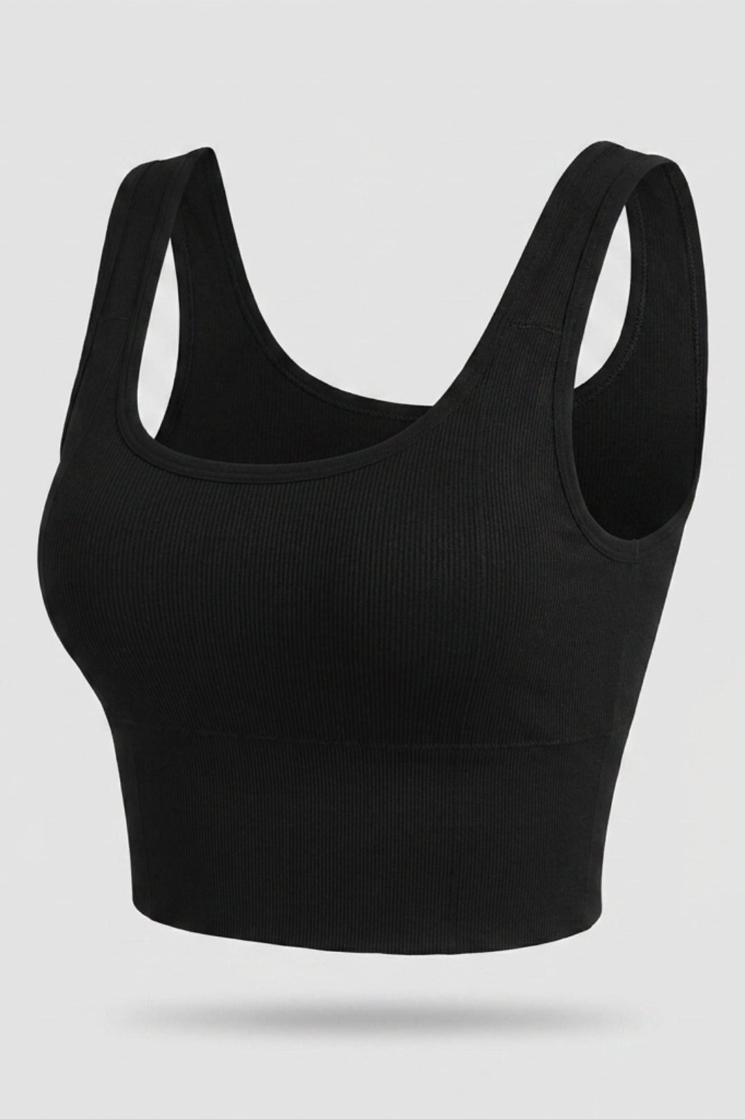 Dames Cropped Tank Top | Sculpting Fit | Sport Bra Top