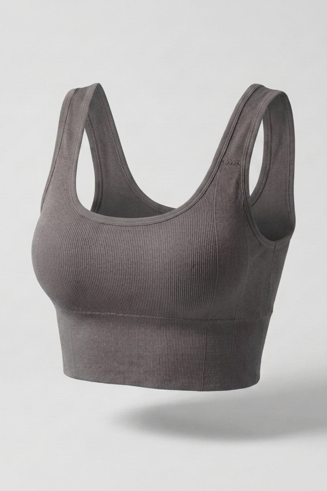 Dames Cropped Tank Top | Sculpting Fit | Sport Bra Top
