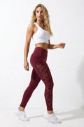Women's Fitness Leggings | High Waist | Mesh Cut-Out Leggings