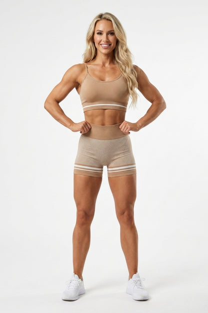 Dames Fitness Set | High Waist Short | 2-Delige HYROX set