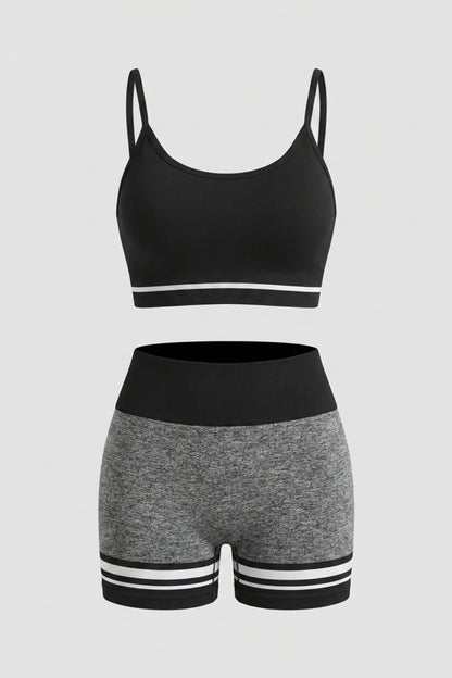Dames Fitness Set | High Waist Short | 2-Delige HYROX set