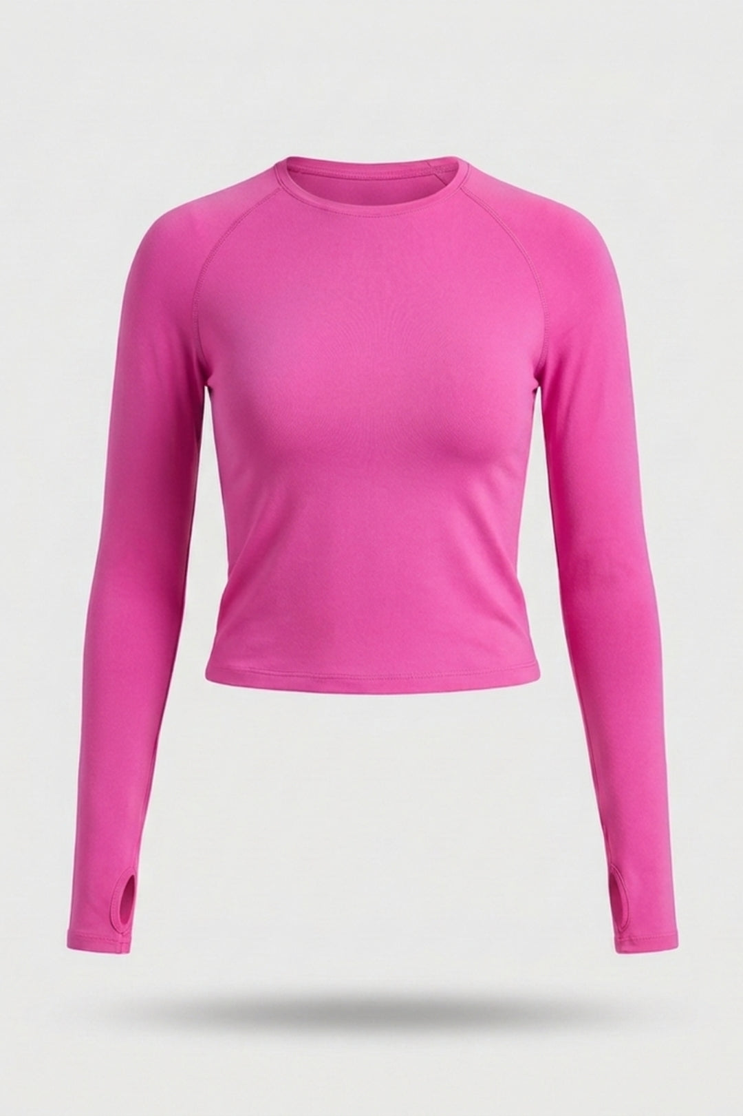 Dames Fitness Top | Lange Mouw | Stretchable Workout Top