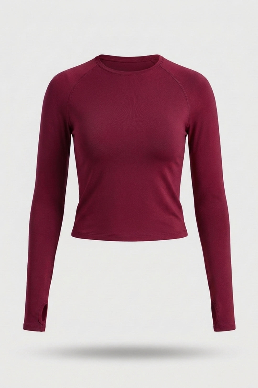 Dames Fitness Top | Lange Mouw | Stretchable Workout Top