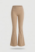 Women's Flared Leggings | Slim Fit | Fold Over Waistband | Yoga Leggings