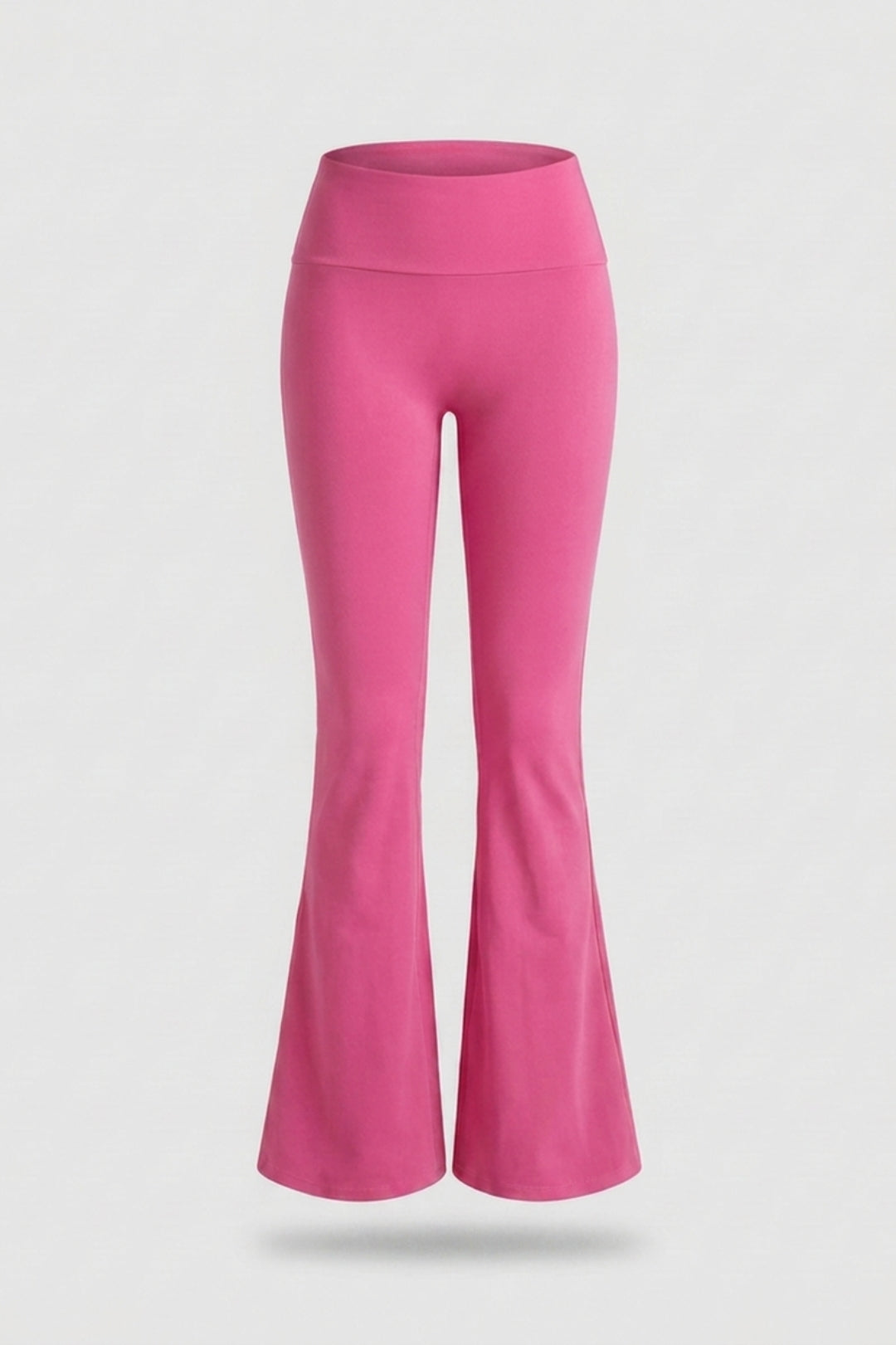 Dames Flared Legging | Slim Fit | Fold Over Band | Yoga Sportlegging