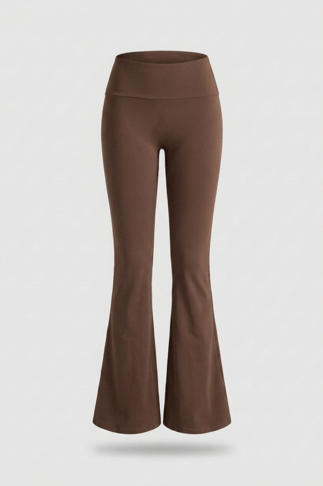 Dames Flared Legging | Slim Fit | Fold Over Band | Yoga Sportlegging