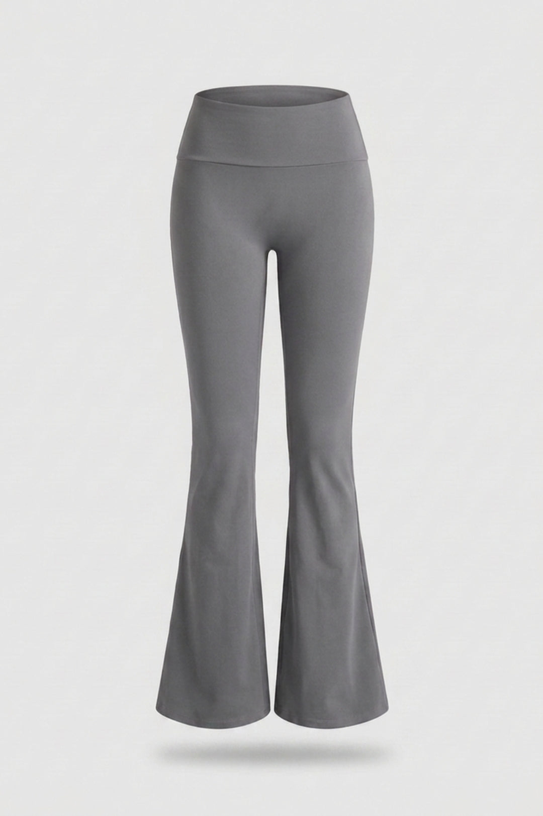 Dames Flared Legging | Slim Fit | Fold Over Band | Yoga Sportlegging