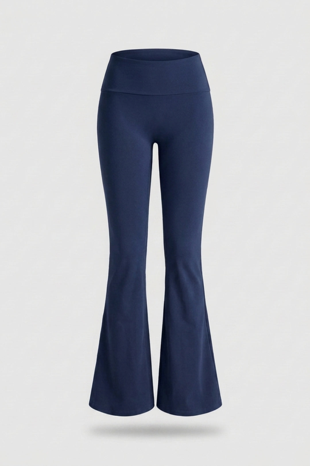 Dames Flared Legging | Slim Fit | Fold Over Band | Yoga Sportlegging