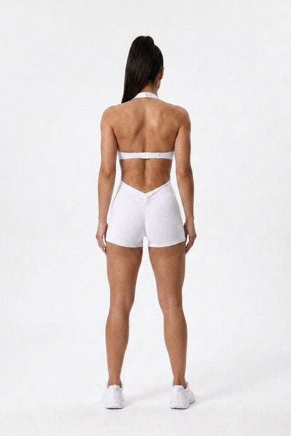 Dames Halter Jumpsuit | Cut Out Waist | One Piece jumpsuit