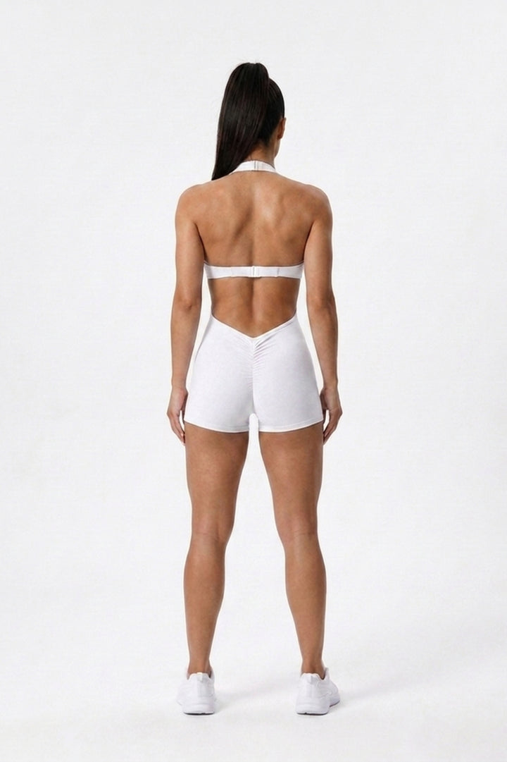 Dames Halter Jumpsuit | Cut Out Waist | One Piece jumpsuit