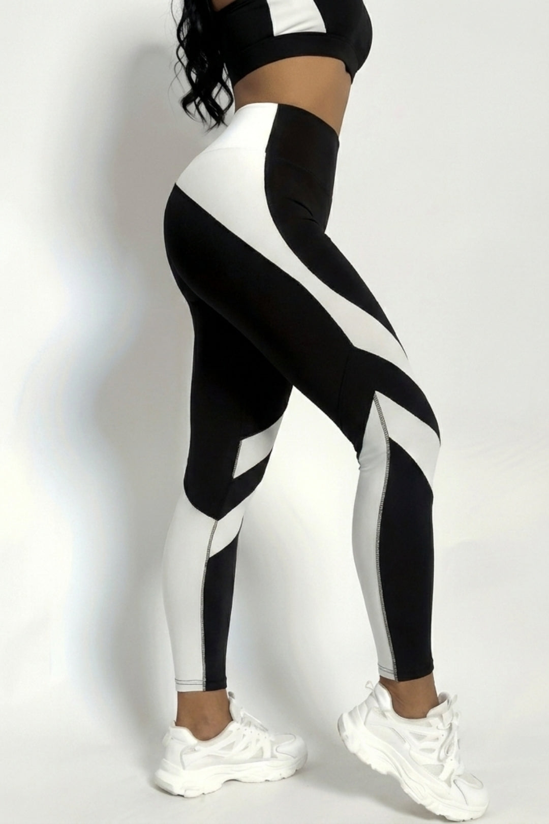 Dames High Waist Legging | Aansluitende Fit | Sportieve Workout Legging