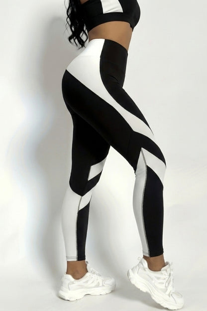 Dames High Waist Legging | Aansluitende Fit | Sportieve Workout Legging