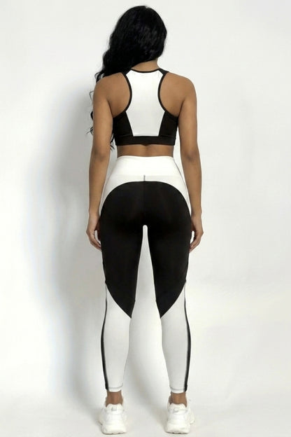 Dames High Waist Legging | Aansluitende Fit | Sportieve Workout Legging