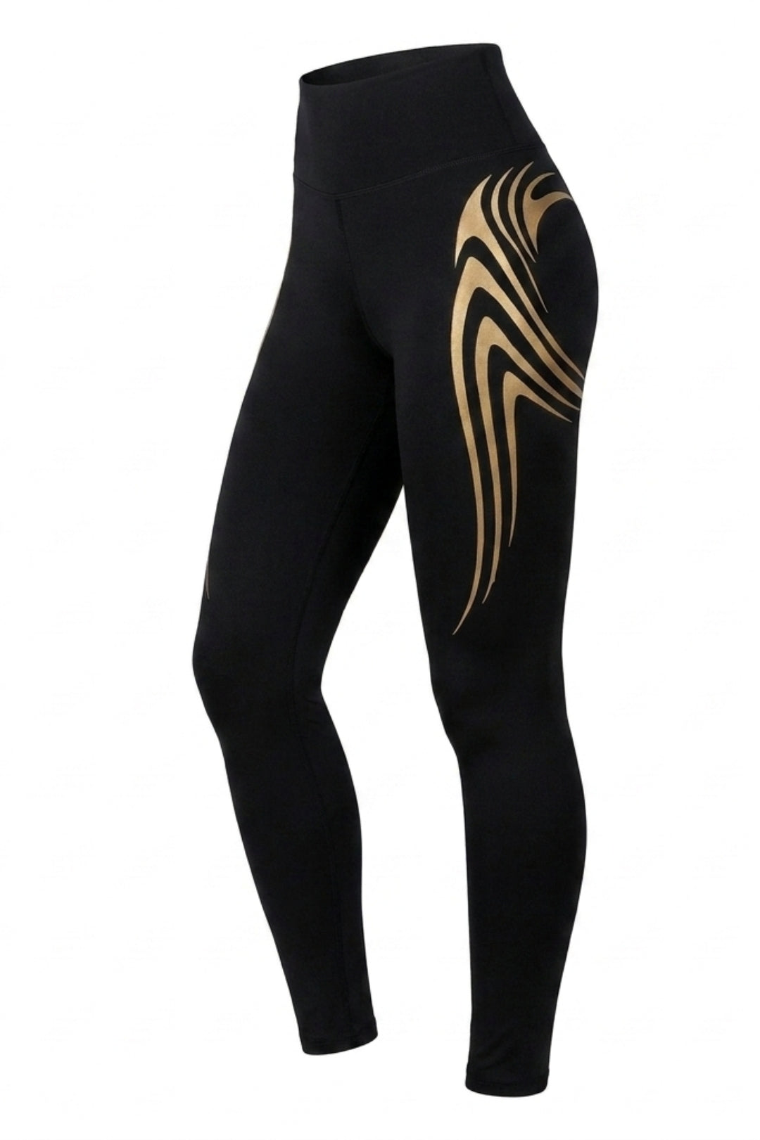 Dames High Waist Legging | Slim Fit | Side Cut-Out | Sportieve Workout Legging