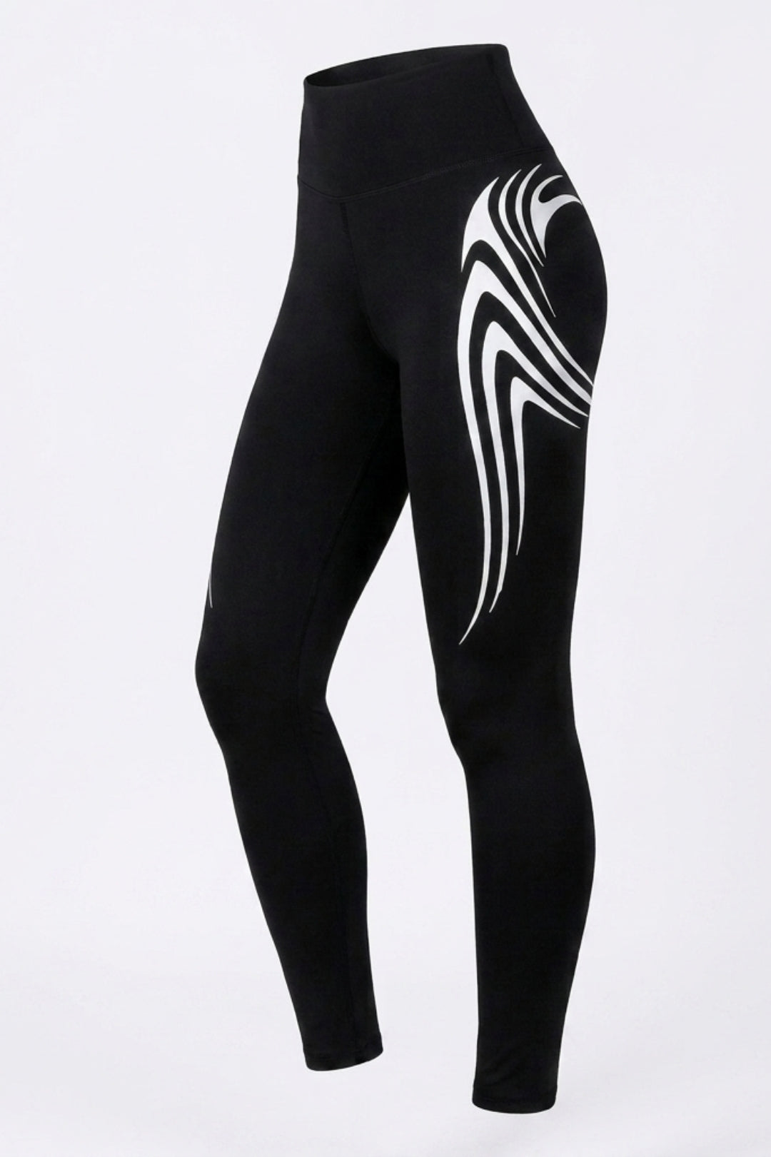 Dames High Waist Legging | Slim Fit | Side Cut-Out | Sportieve Workout Legging
