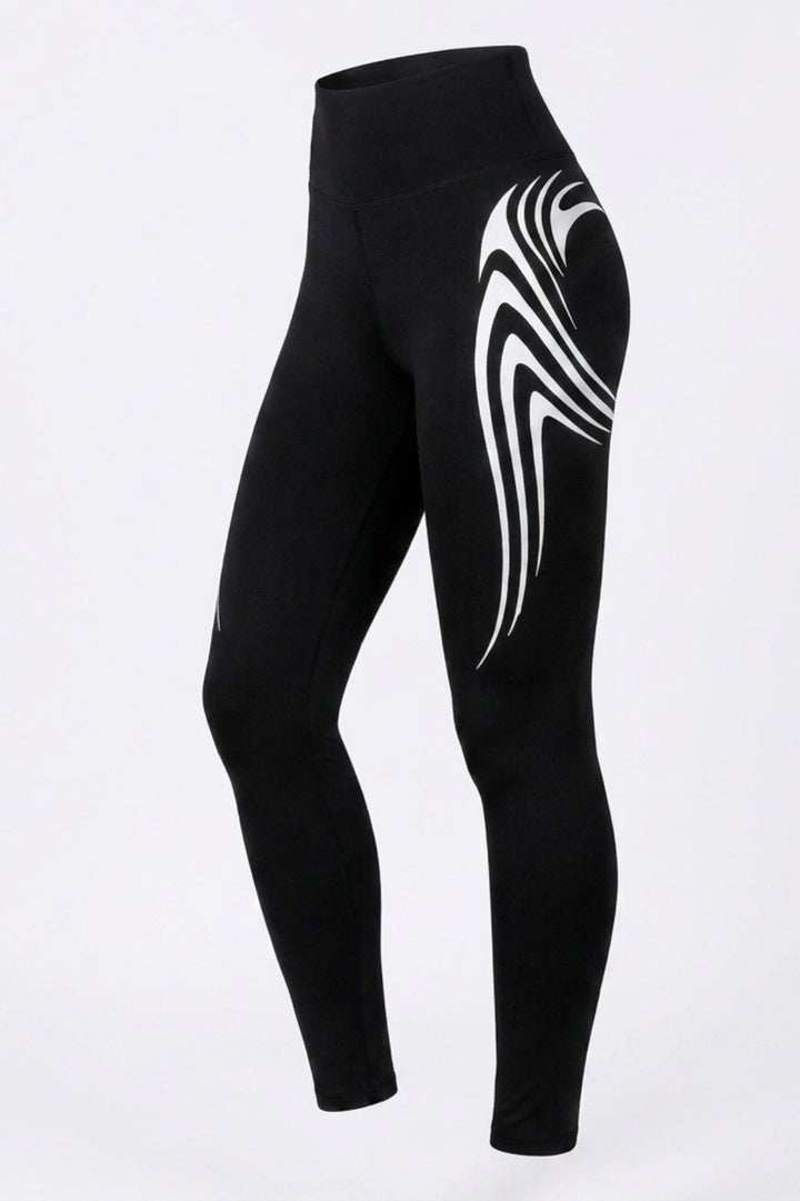 Dames High Waist Legging | Slim Fit | Side Cut-Out | Sportieve Workout Legging
