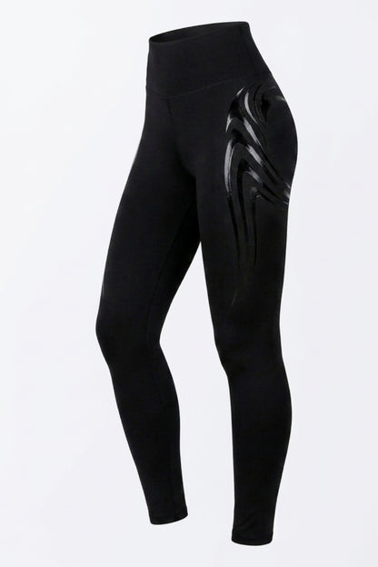 Dames High Waist Legging | Slim Fit | Side Cut-Out | Sportieve Workout Legging