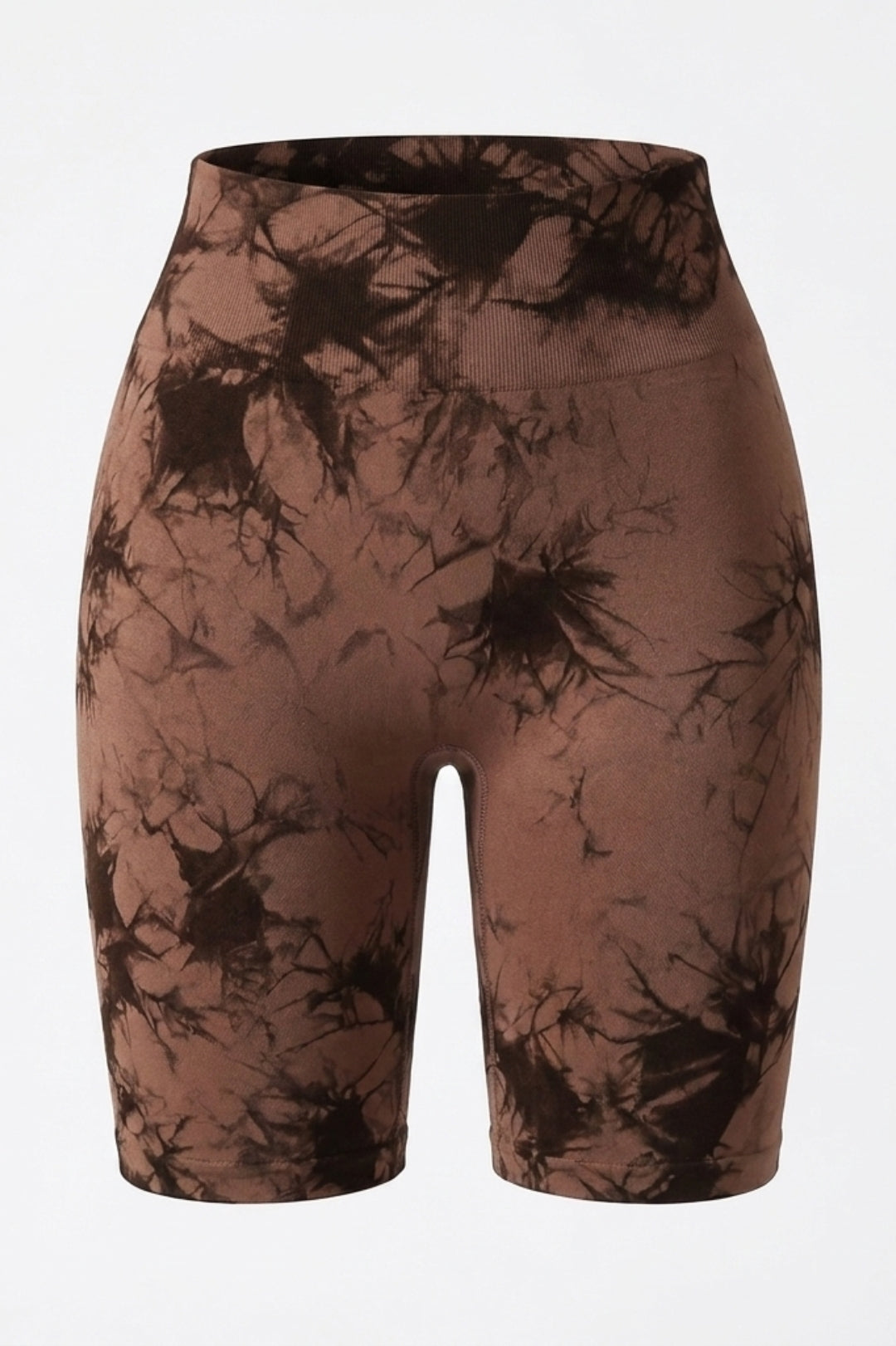 Dames High Waist Legging | Slim Fit | Tie-Dye | Sportieve Capri Legging