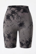 Women's High Waist Leggings | Slim Fit | Tie-Dye | Sporty Capri Leggings